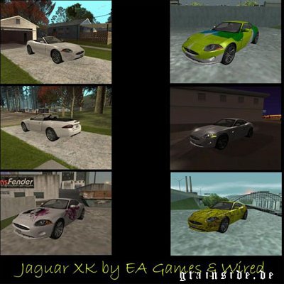 Jaguar XK Stock + Convertible 2005